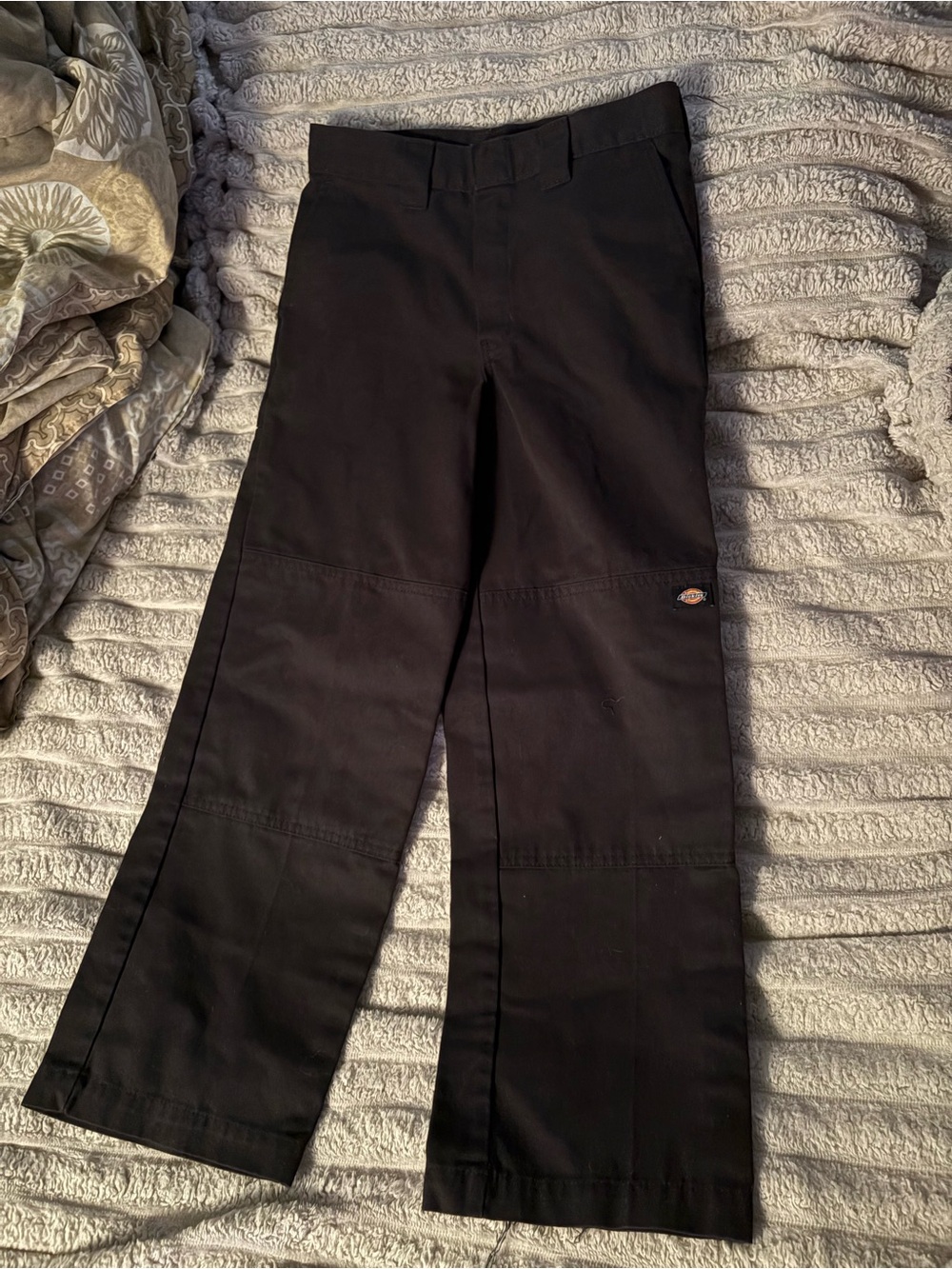 Dickies Kids Black Straight-Leg Work Jeans